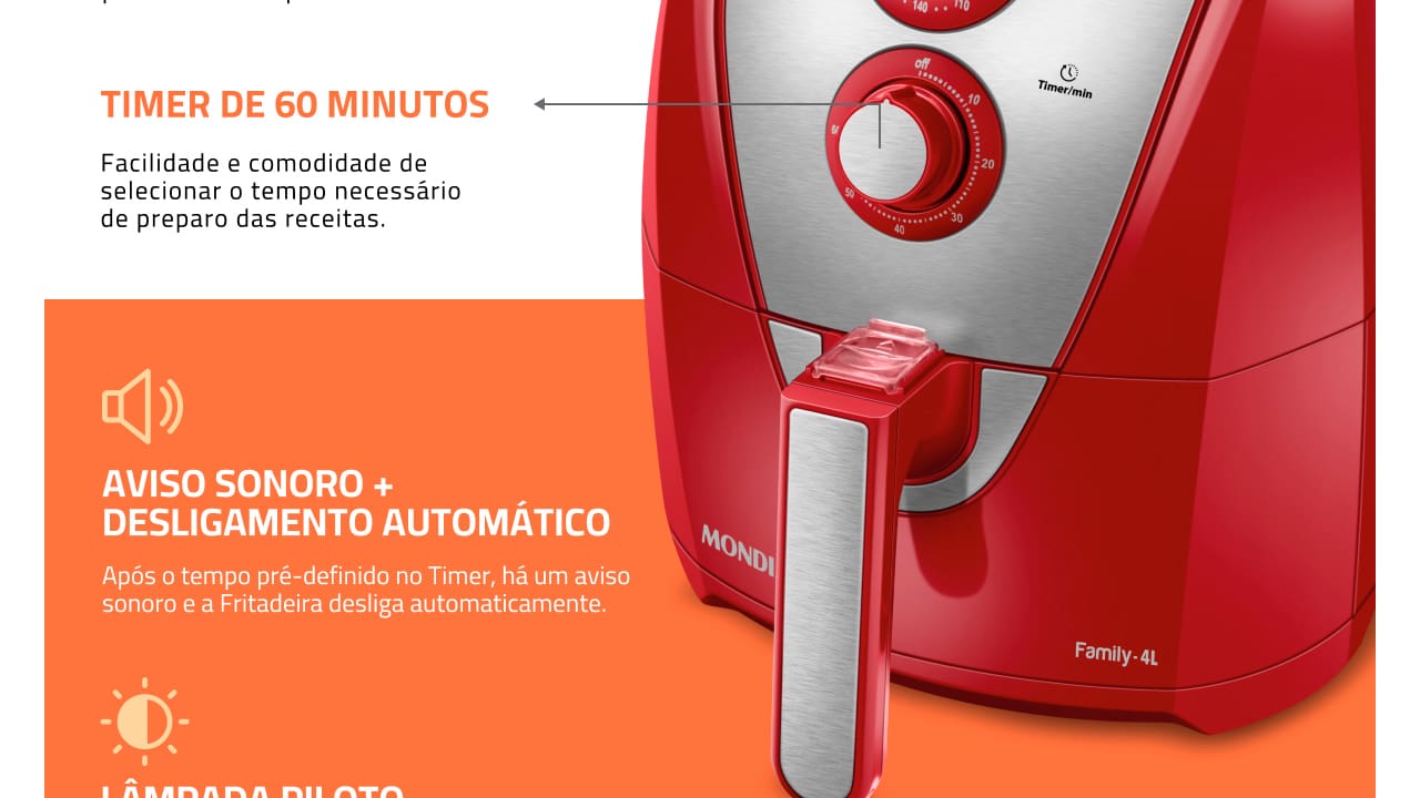 fritadeira-eletrica-air-fryer-mondial-family-afn40ri-vermelha