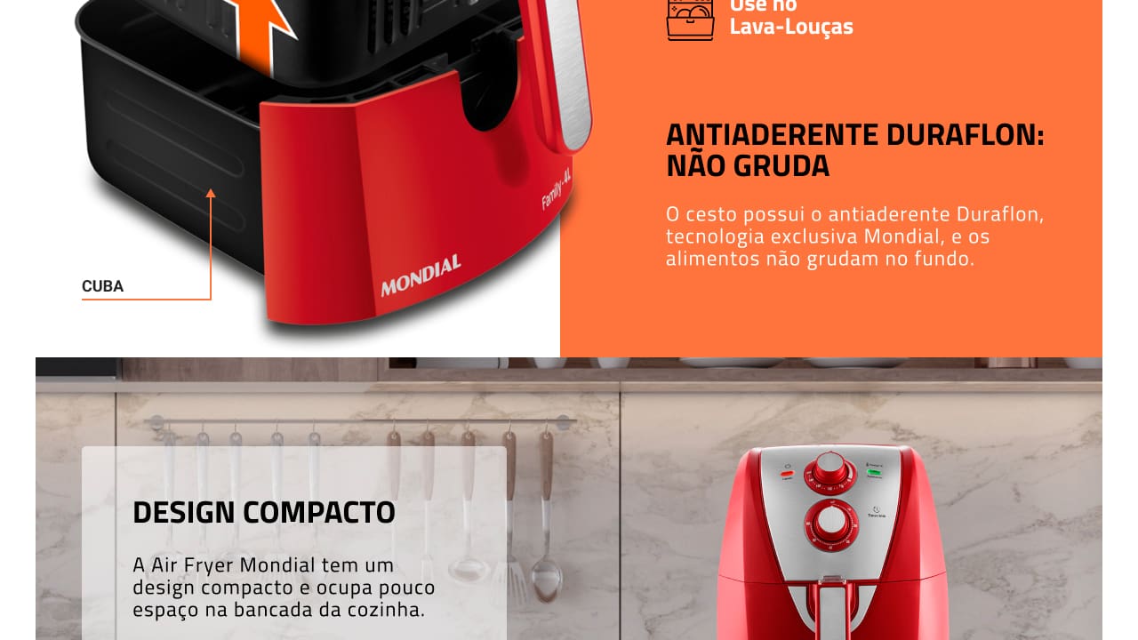 fritadeira-eletrica-air-fryer-mondial-family-afn40ri-vermelha