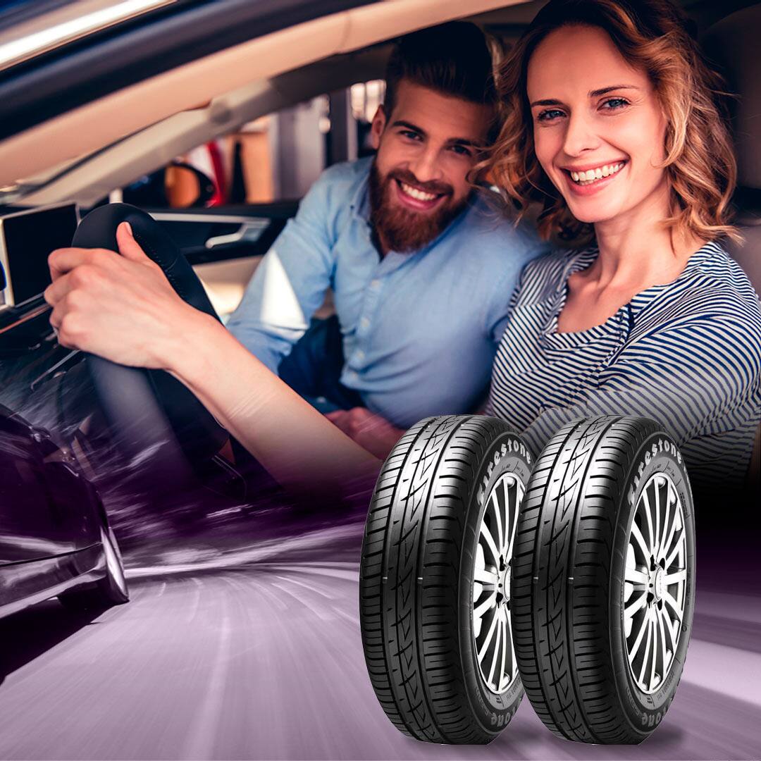 Pneu Firestone F600 Aro 15 com 2 Unidades