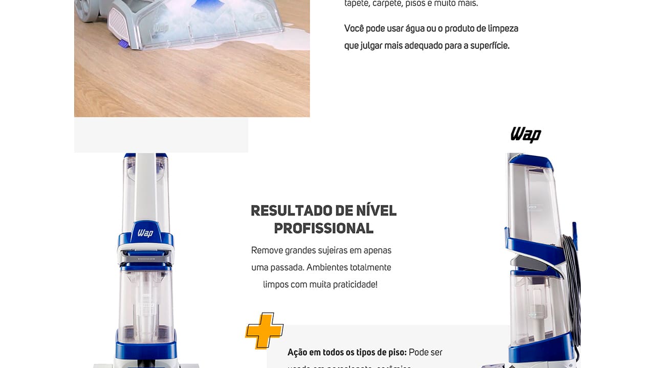 extratora-agua-sujeira-wap-comfort-cleaner-pro-2000w