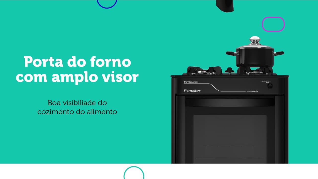 Durabilidade e Elegância O Fogão Esmaltec 4 Bocas Pérola Glass 4115 apresenta mesa em vidro temperado, oferece alta resistência e um design moderno para sua cozinha. Suas trempes de aço garantem segurança e estabilidade para as panelas, proporcionando uma experiência de cozimento mais segura.