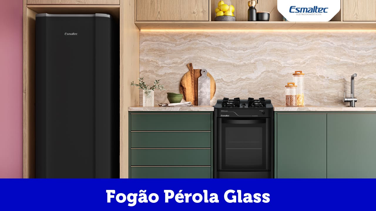 Durabilidade e Elegância O Fogão Esmaltec 4 Bocas Pérola Glass 4115 apresenta mesa em vidro temperado, oferece alta resistência e um design moderno para sua cozinha. Suas trempes de aço garantem segurança e estabilidade para as panelas, proporcionando uma experiência de cozimento mais segura.