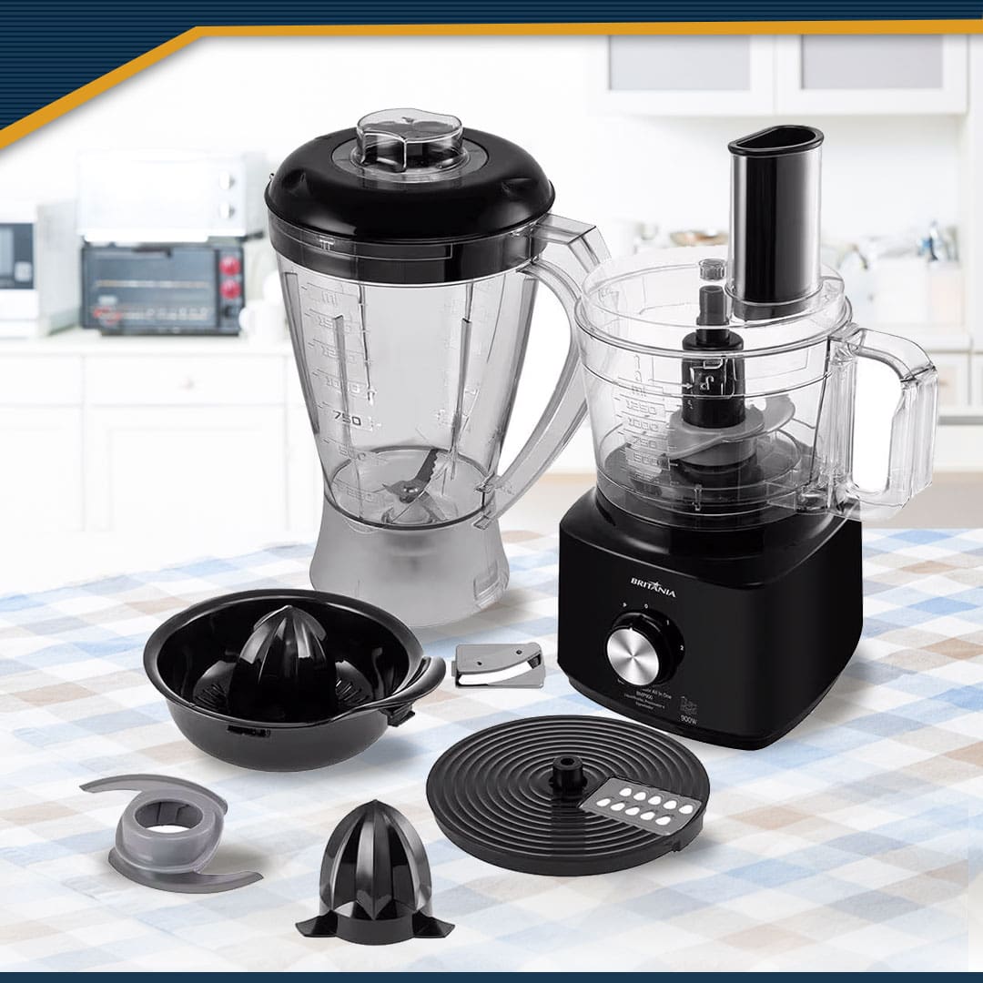 Multiprocessador de Alimentos Britânia Turbo 5 em 1