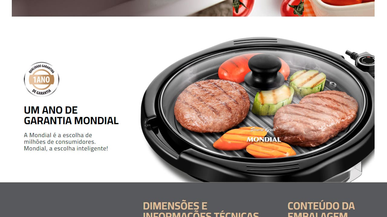 Grill Mondial Smart Grill G-04