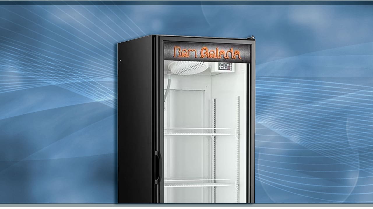 Cervejeira Gelopar GRBA-400PV PR 3 prateleiras reguláveis