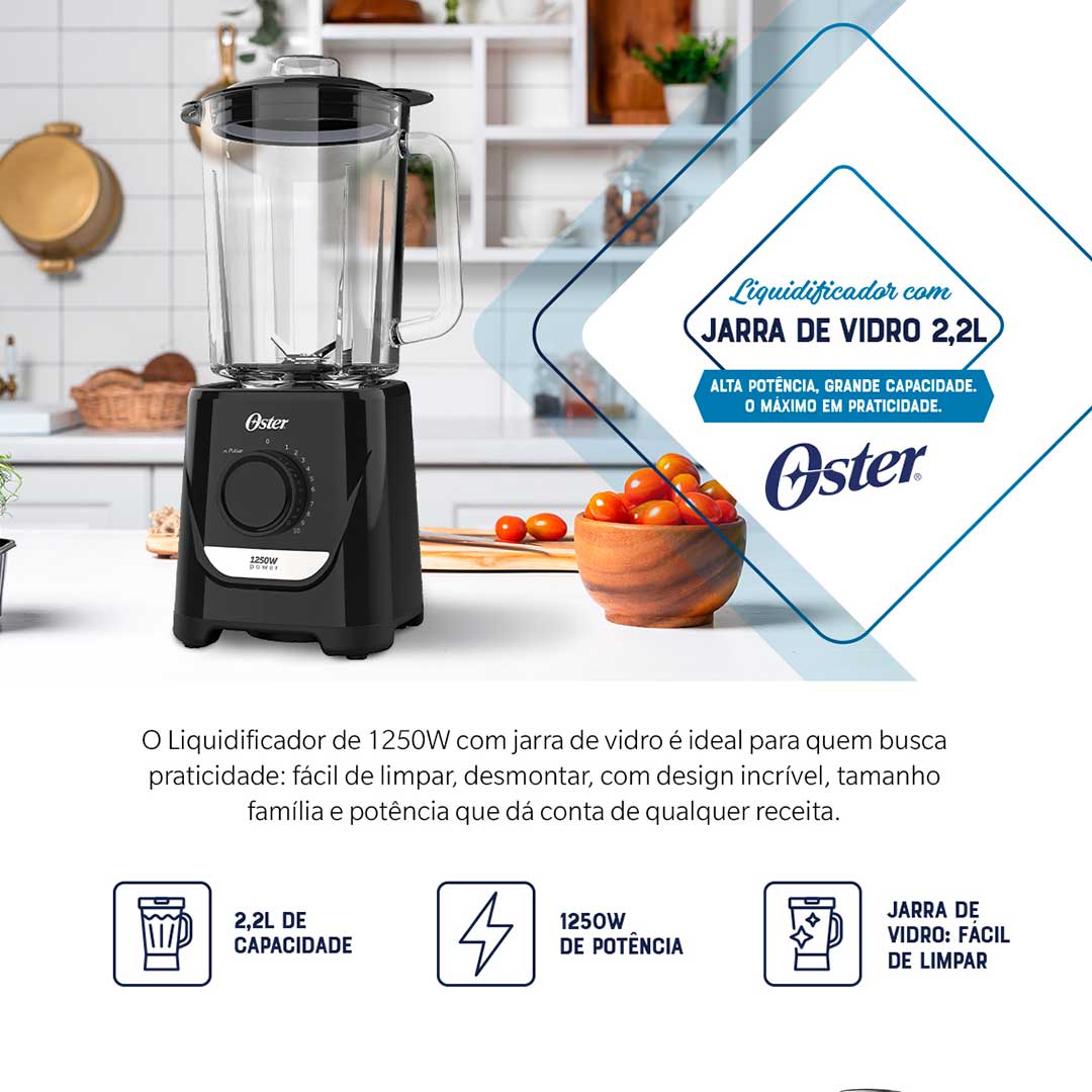 LIQ 10VEL OSTER OLIQ520 1250W PT 110V