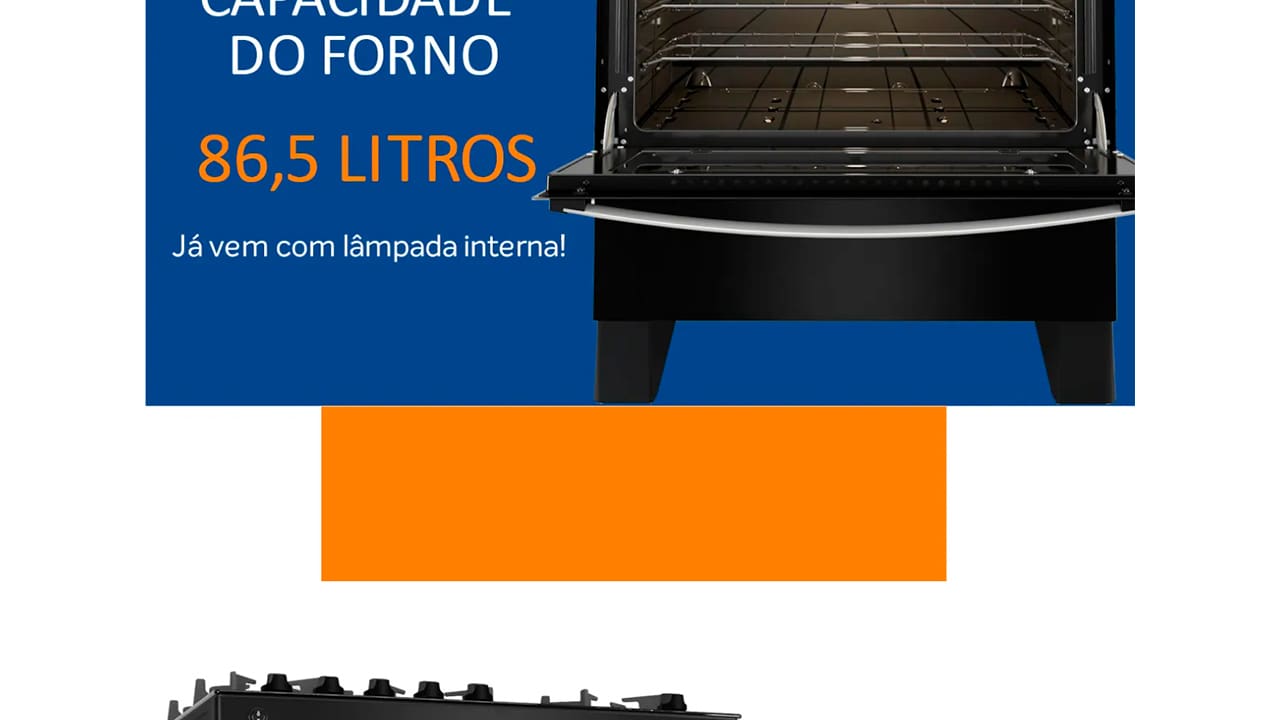 fogao-atlas-5-bocas-agile-up-glass-preto