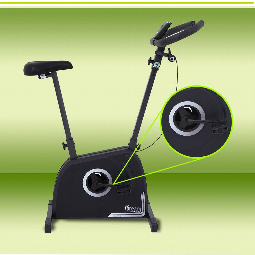 Bicicleta Ergométrica Vertical Dream EX 500 selim anatômico regulagem de altura