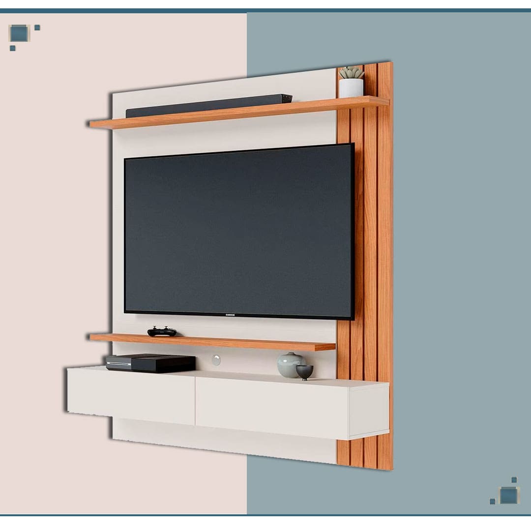 Painel Home Colibri Juriti prateleira porta basculante