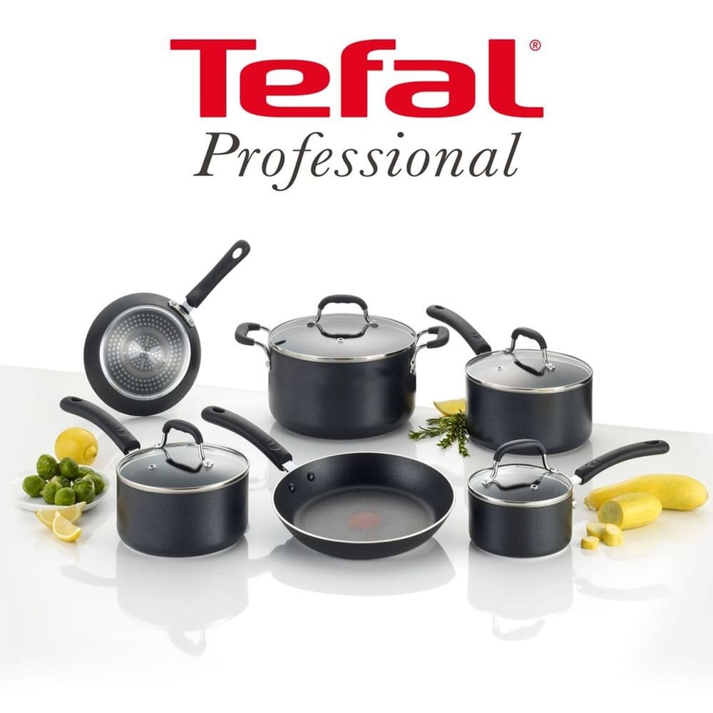 Conjunto de Panelas 6 Peças Tefal Professional 