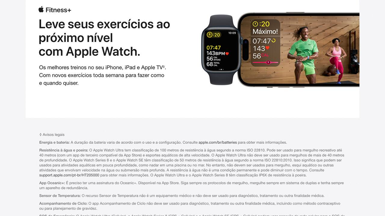Apple Watch Ultra GPS CEL 49 mm Amarela Bege M/G
