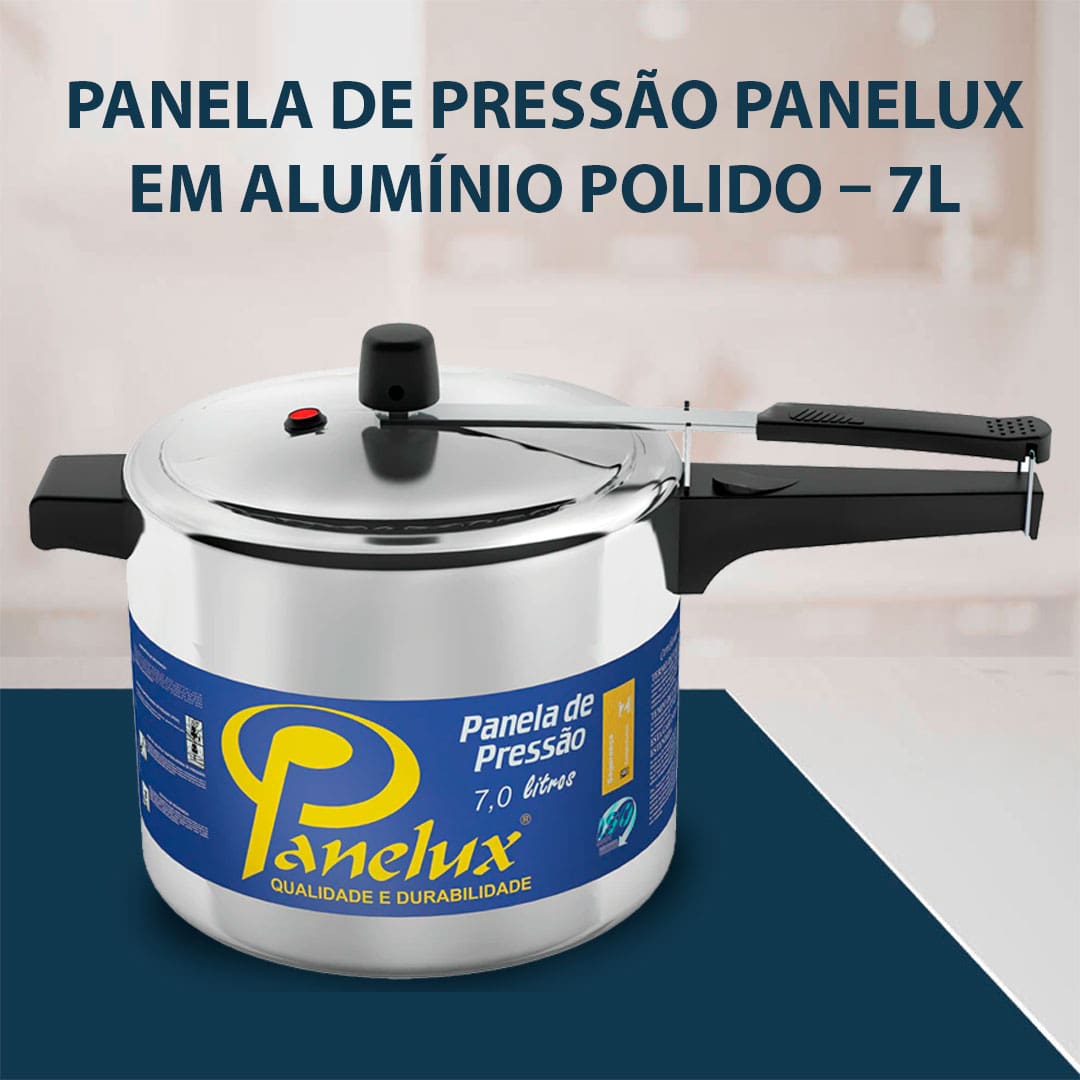 Panela Pressão Panelux 1036 7 litros