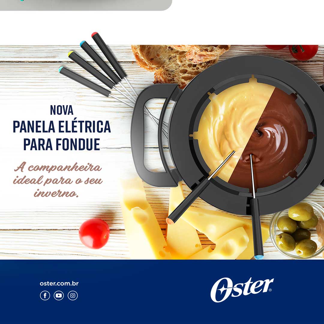 PANELA ELETRICA FONDUE OSTER OFND100 CZ 110V.