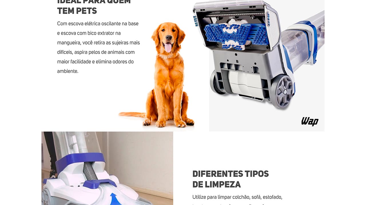 extratora-agua-sujeira-wap-comfort-cleaner-pro-2000w
