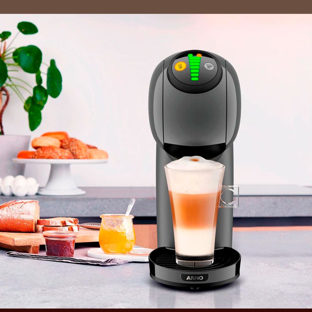 Cafeteira Expresso Arno Dolce Gusto Genio S DGS5 Grafite 