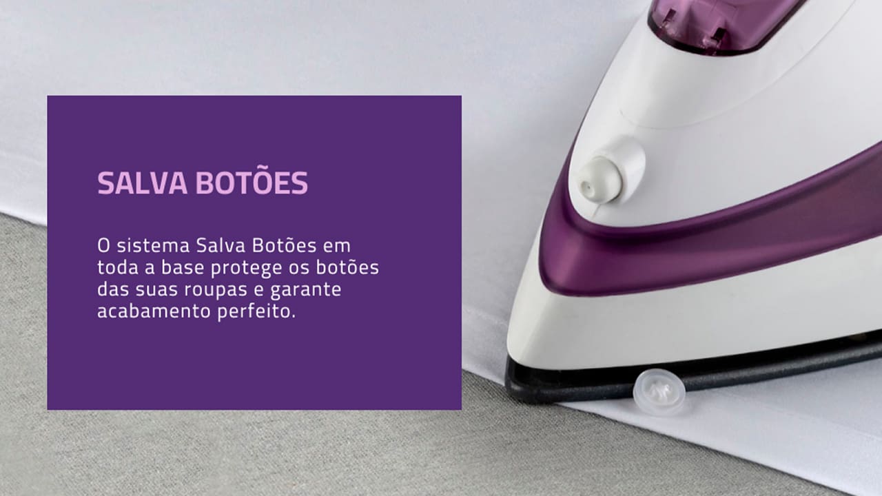 Ferro a Vapor Mondial Ceramic Express F-40. Com o Ferro a Vapor Mondial Ceramic Express F-40, você passa suas roupas com facilidade e sem esforço. Ele possui base com revestimento em cerâmica, que garante um deslizar suave sobre os tecidos, assim, as peças ficam lisinhas e sem vincos rapidamente. O aparelho oferece a eficiência necessária para simplificar o seu dia a dia!