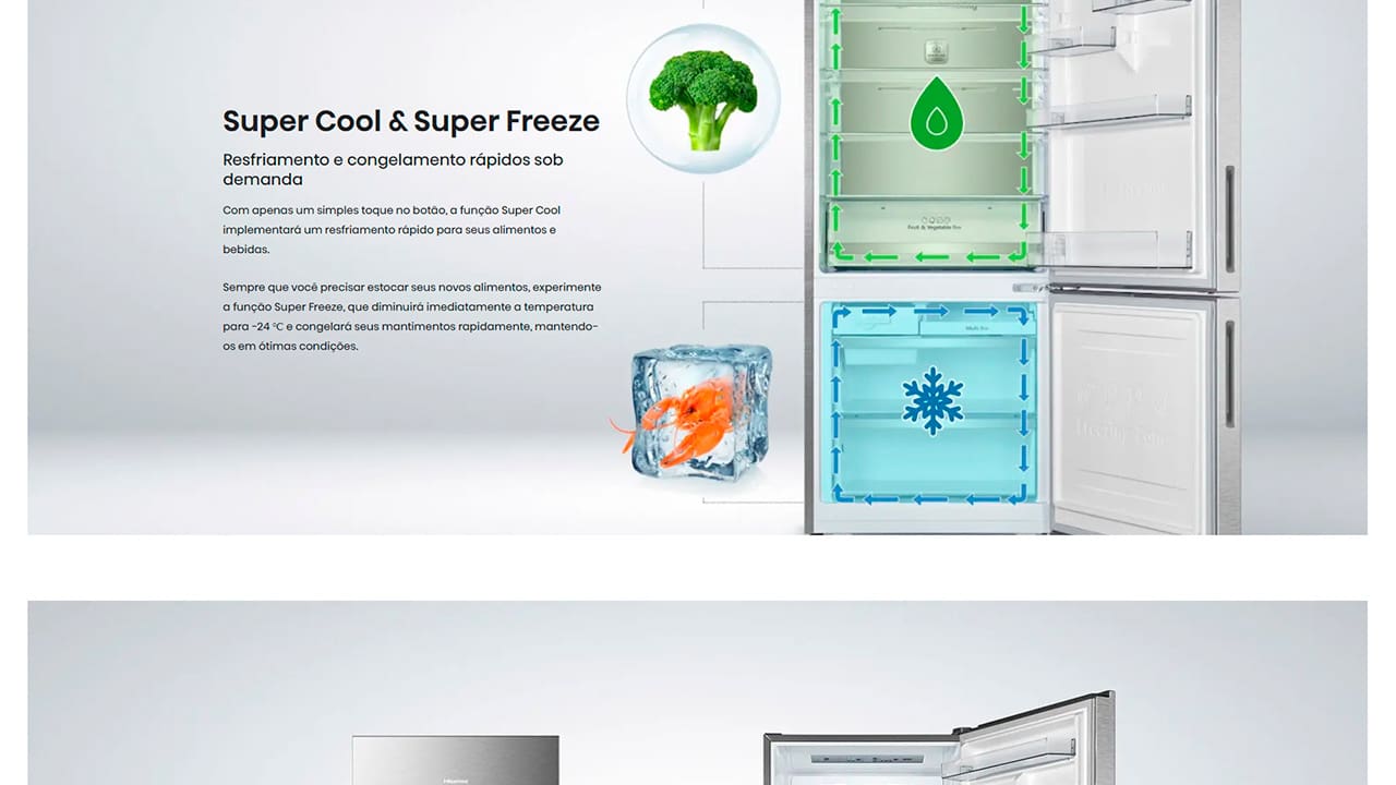 geladeira-hisense-botton-rb-52w-397-litros-inox-look