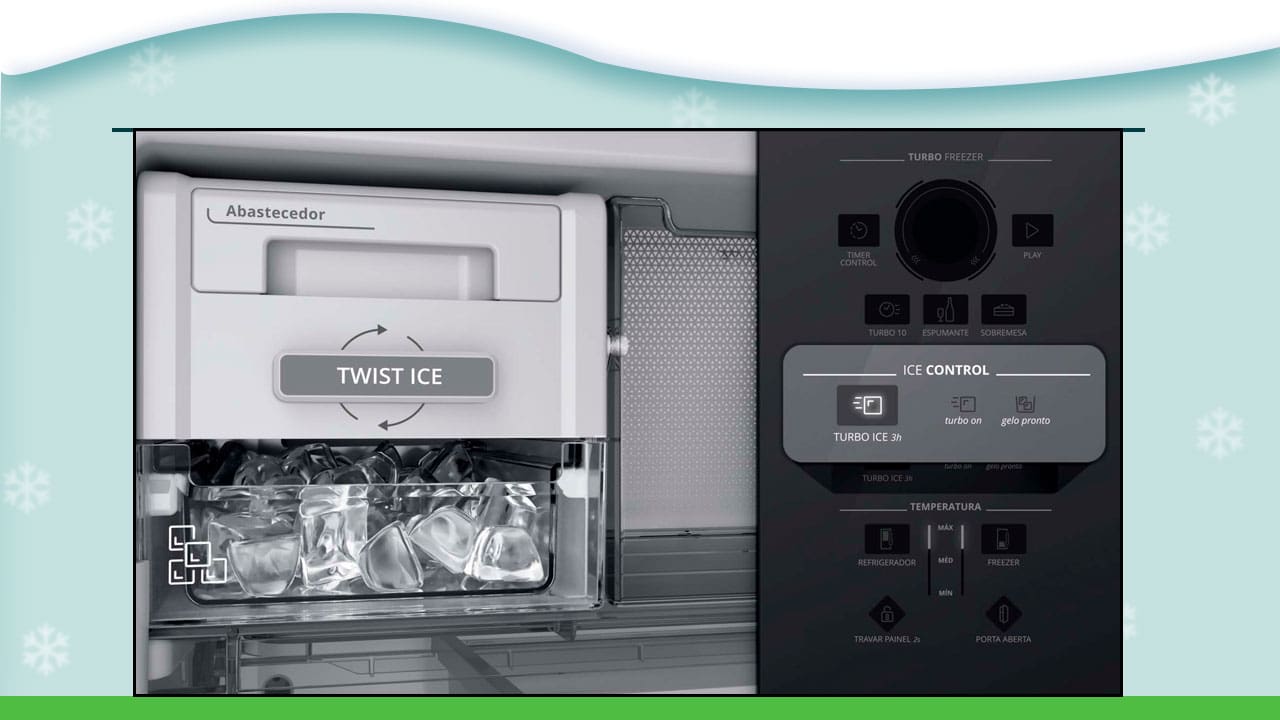 Geladeira Brastemp BRE59AB tecnologias 