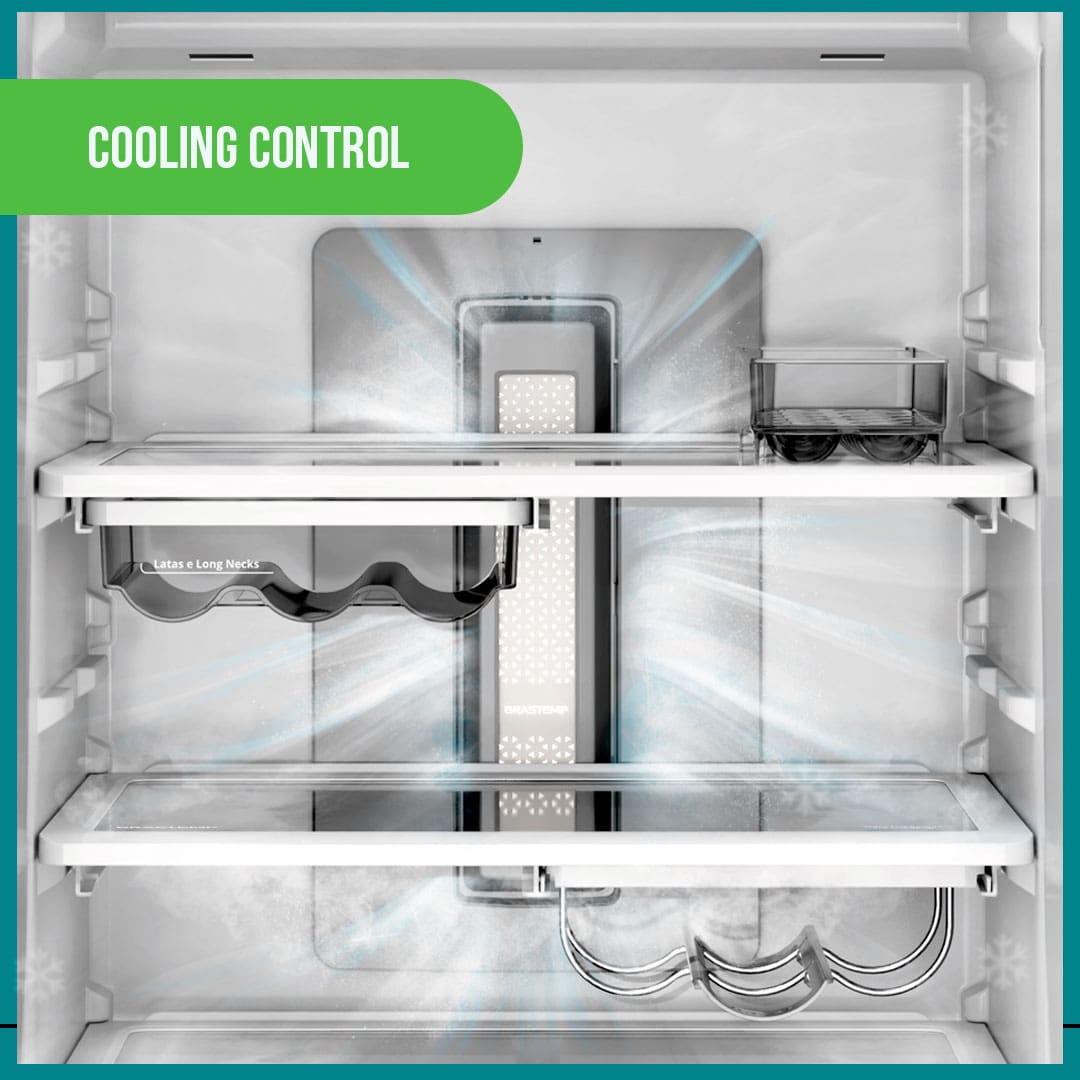 Geladeira Brastemp BRE59AB cooling control 