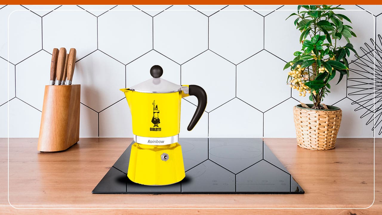 Cafeteira Italiana Bialetti Rainbow
