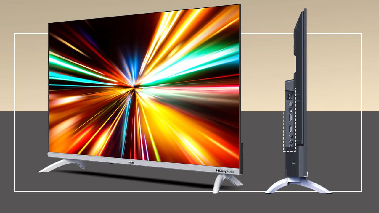 Smart TV LED Philco HD 32 polegadas PTV32G23AGSSBLH Wi-Fi conversor digital dolby audio