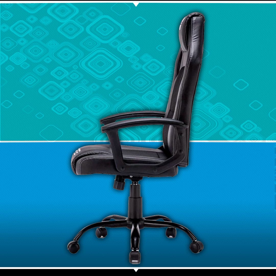 Cadeira Gamer Dazz Elite rodízios ajuste altura