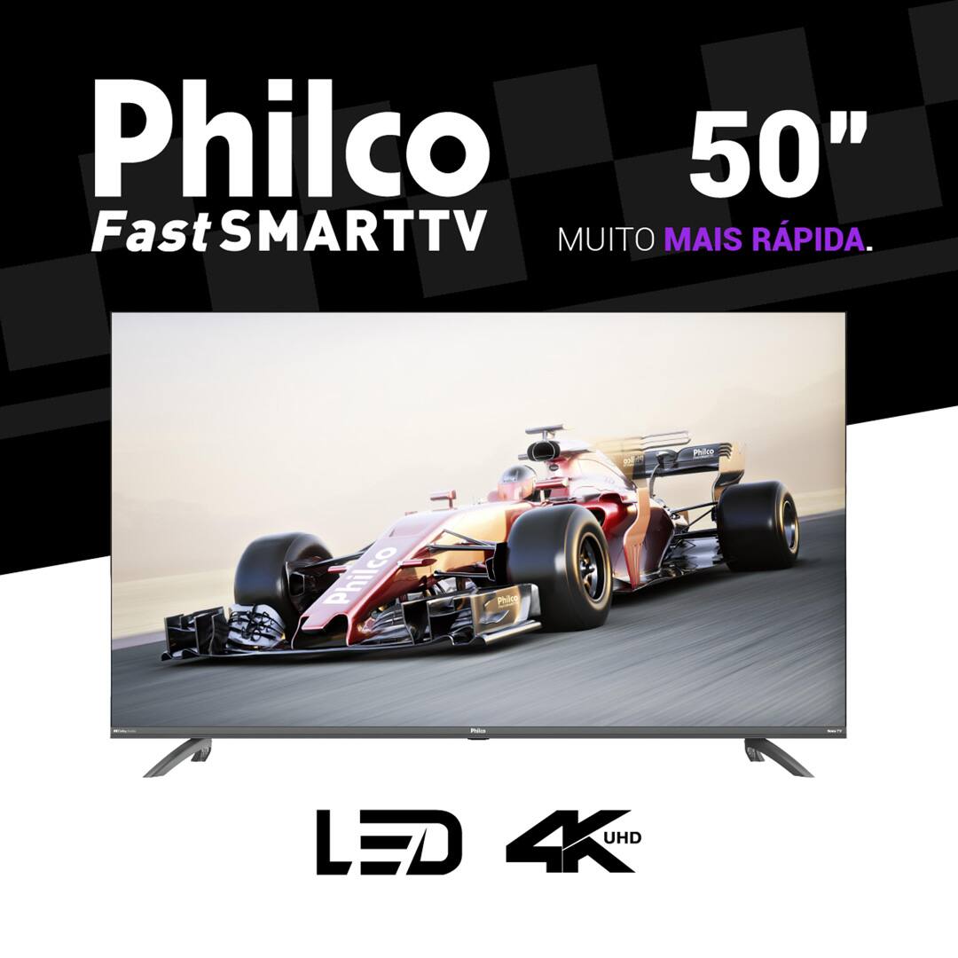 Smart TV 50" Philco UltraHD 4K DLED PTV50G3ERSG