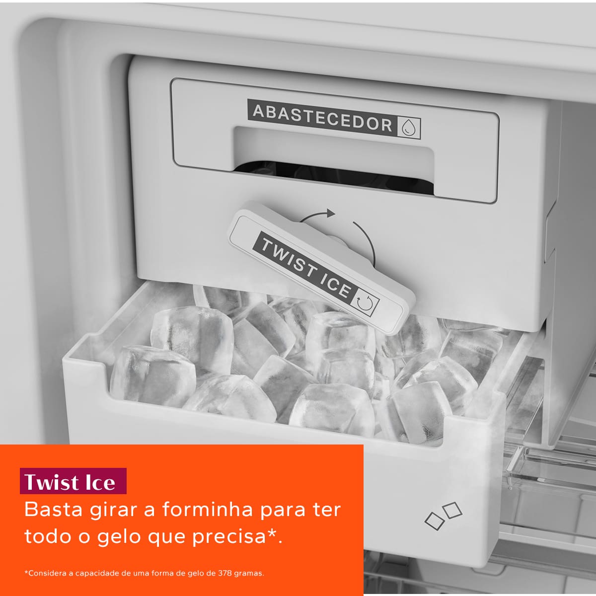 Geladeira Brastemp BRE57FE Frost Free Inverse
