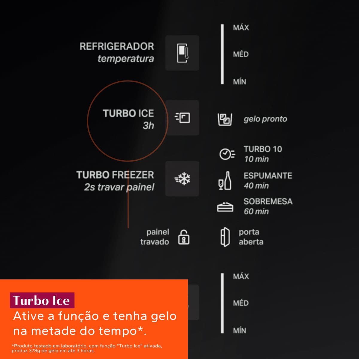 Geladeira Brastemp BRE57FE Frost Free Inverse