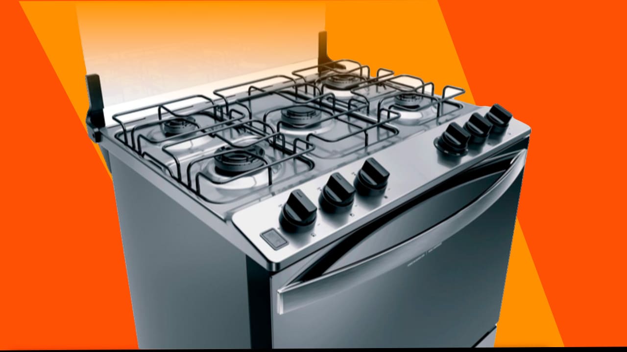 Fogão Brastemp 5 Bocas BFS5NCRUNA 