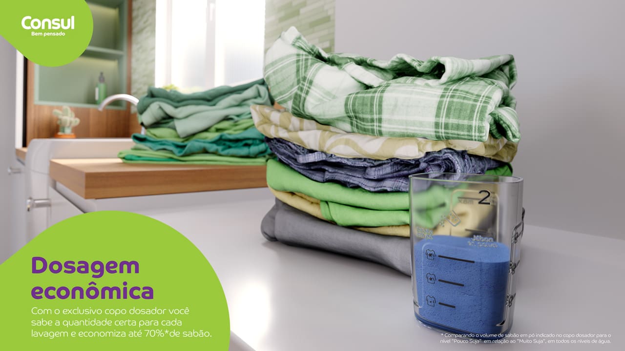 Abertura Superior e Cesto em Inox: moderna por fora e por dentro A Lavadora de Roupas Consul CWN15AB oferece uma experiência prática e eficiente com seu design de abertura superior e cesto em inox. Ela é ideal para famílias que buscam um desempenho confiável e durável em cada lavagem. A resistência e durabilidade do cesto em inox garantem que suas roupas sejam tratadas com cuidado, preservando a qualidade dos tecidos por muito mais tempo.