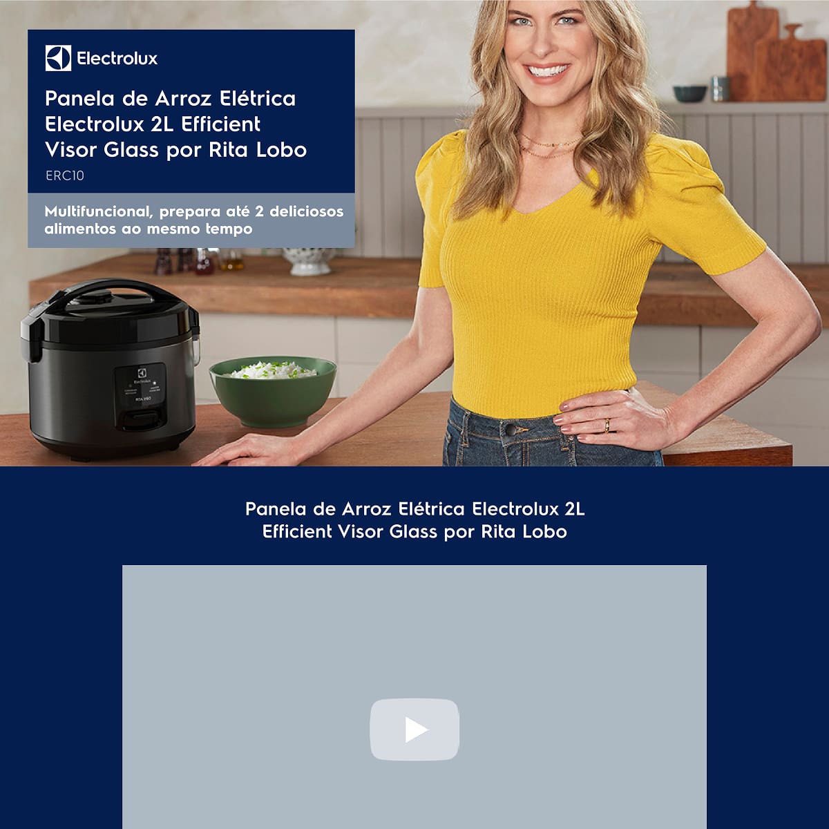 Panela de Arroz Elétrica Electrolux ERC10