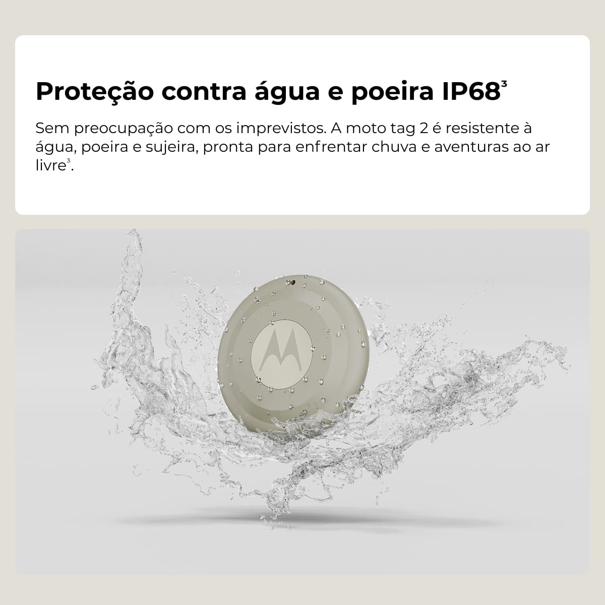 Rastreador/Localizador Motorola Moto Tag 2 Bluetoo...