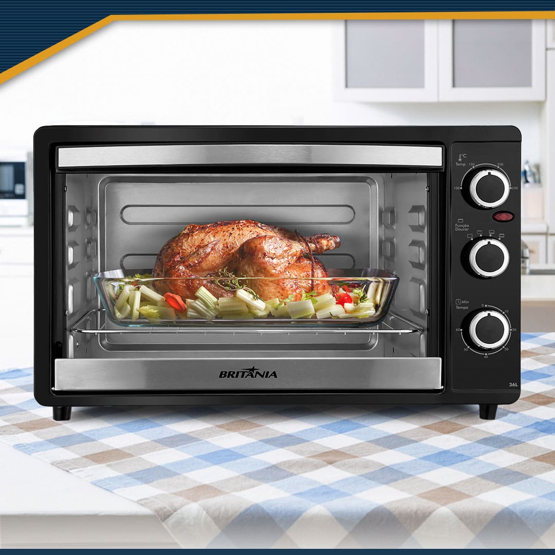 Forno Elétrico Britânia BFE41P 36 Litros Preto