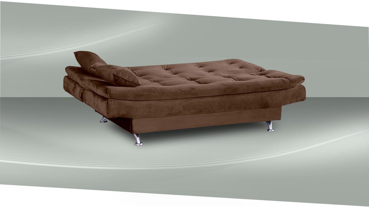 Sofá-cama Matrix Leone detalhe