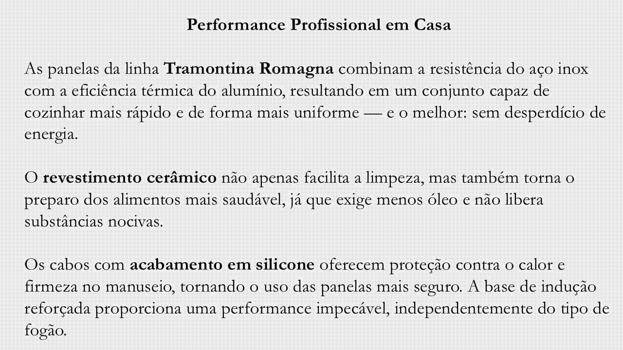 Jogo de Panelas Tramontina Romagna em Aço Inox