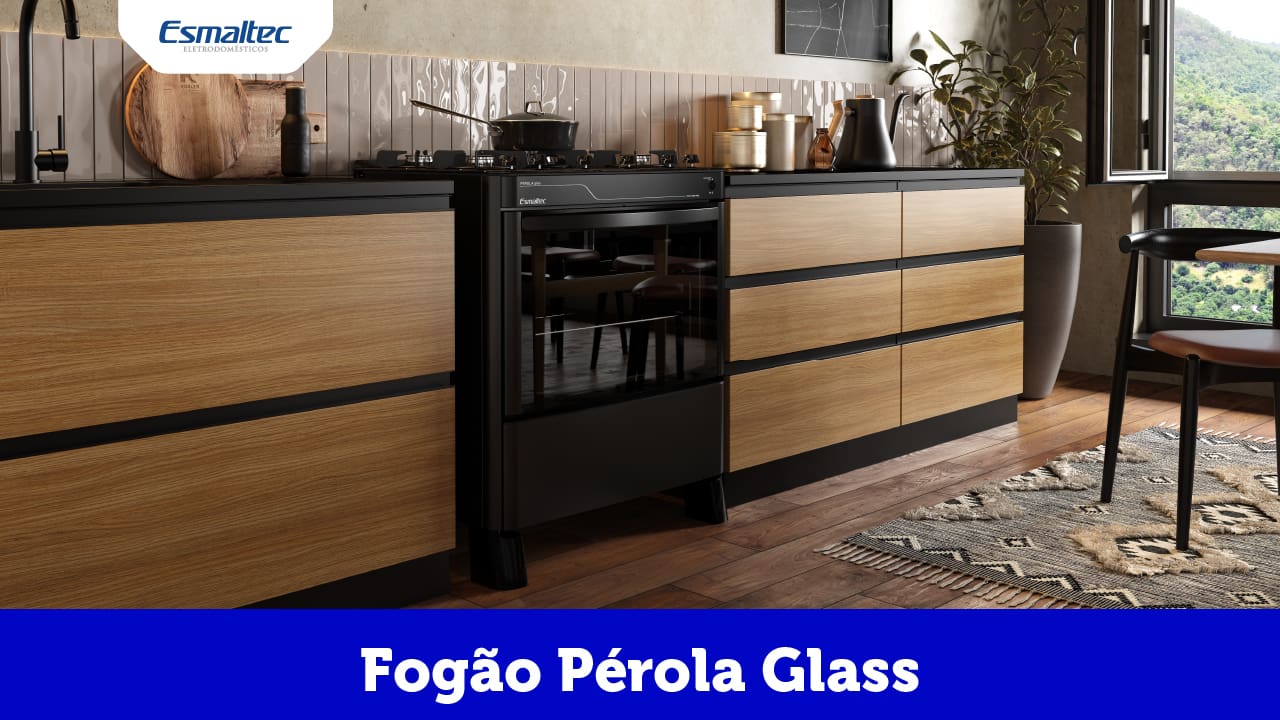 Mesa em Vidro Temperado O Fogão de piso Esmaltec 5 Bocas Pérola Glass 5115 oferece uma mesa em vidro temperado, garantindo alta qualidade e resistência. Este material não só proporciona um design sofisticado à cozinha, mas também assegura durabilidade para suportar o uso diário.