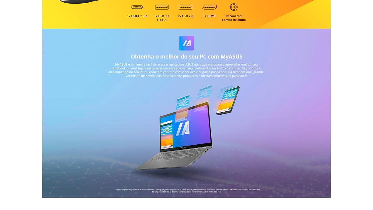 NOT ASUS X515JA-BR2750W CI3/4GB/256SSD/15.6"/W11/C - 55048245