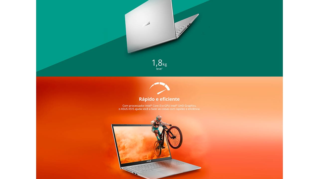 NOT ASUS X515JA-BR2750W CI3/4GB/256SSD/15.6"/W11/C - 55048245