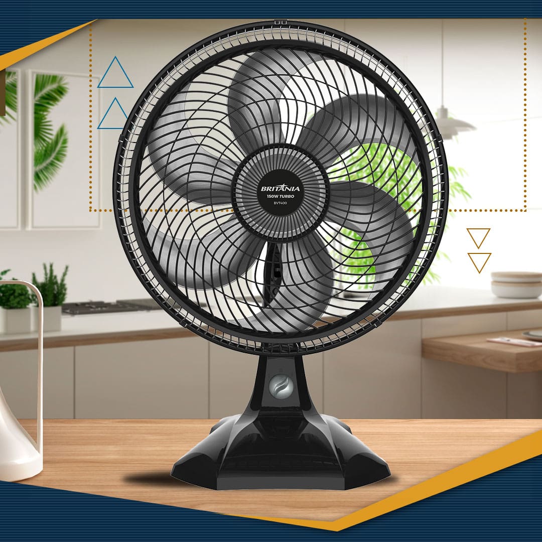 Ventilador de Mesa Britânia Maxx Force BVT400