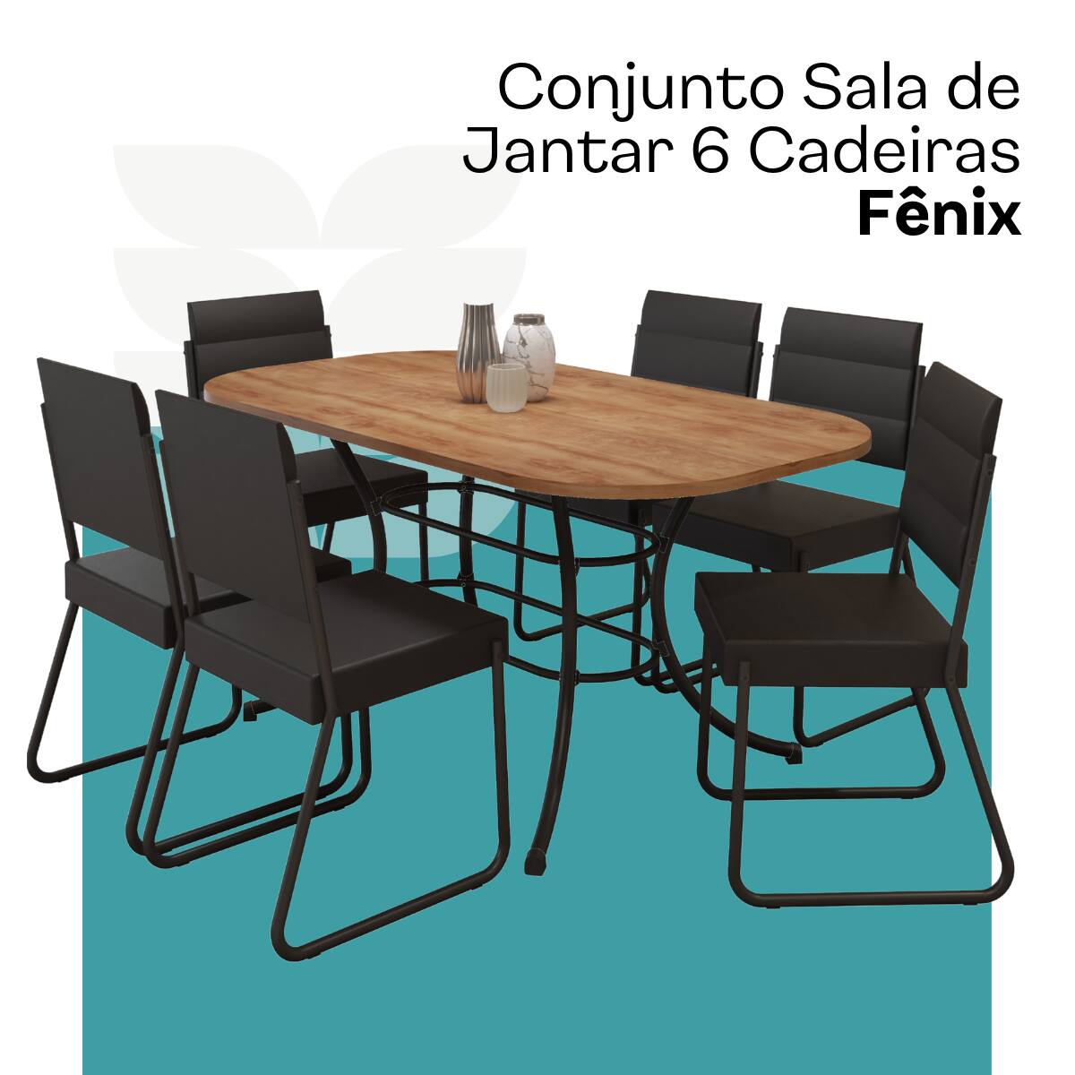 Conjunto Fênix Preto