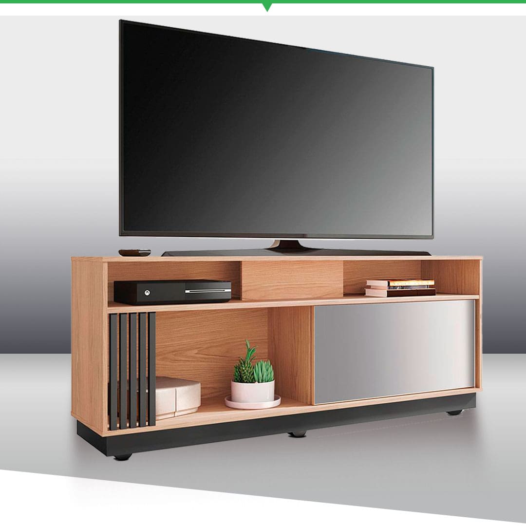 Rack Colibri Caiobá TV 65 polegadas