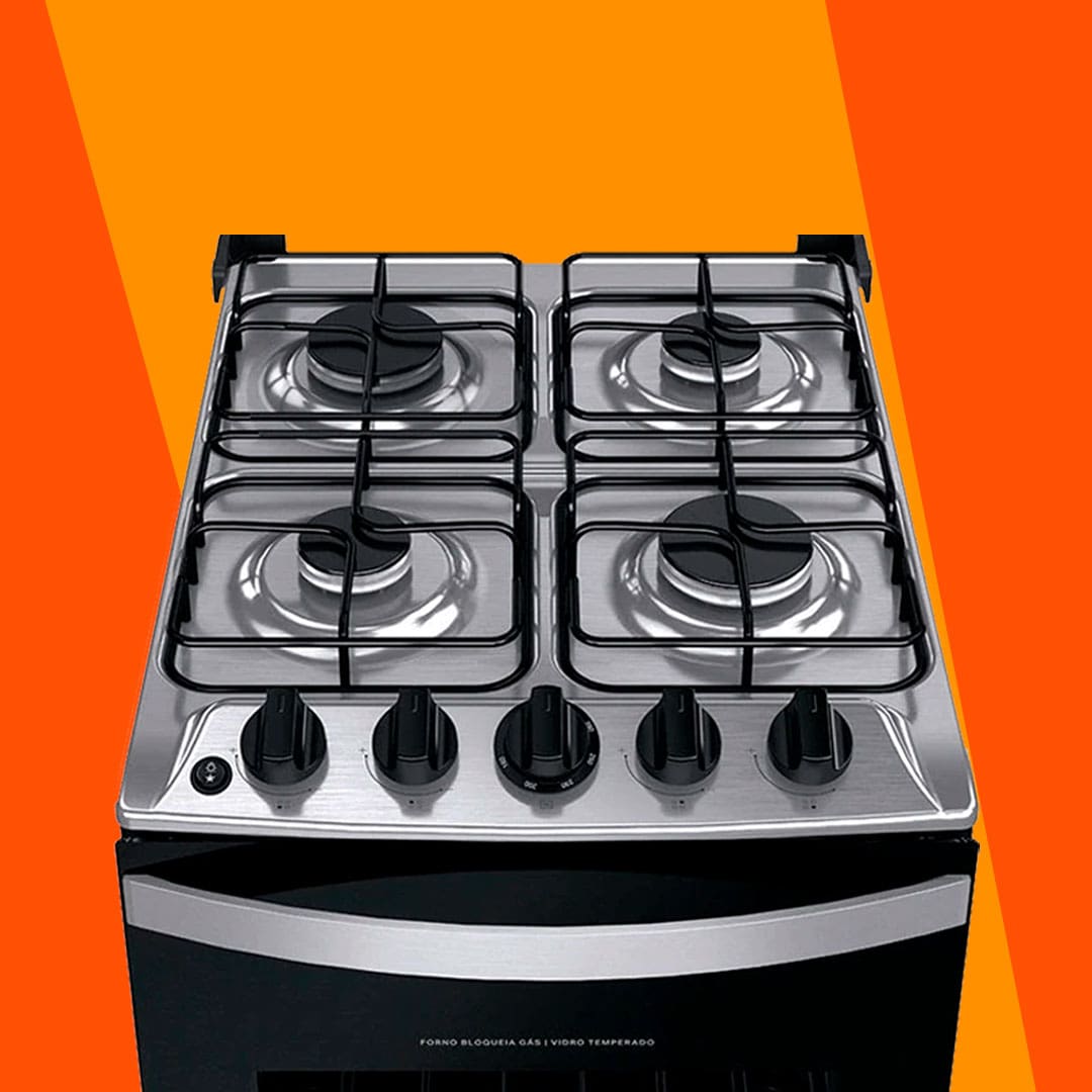 Puxador com design moderno e formato ergonômico