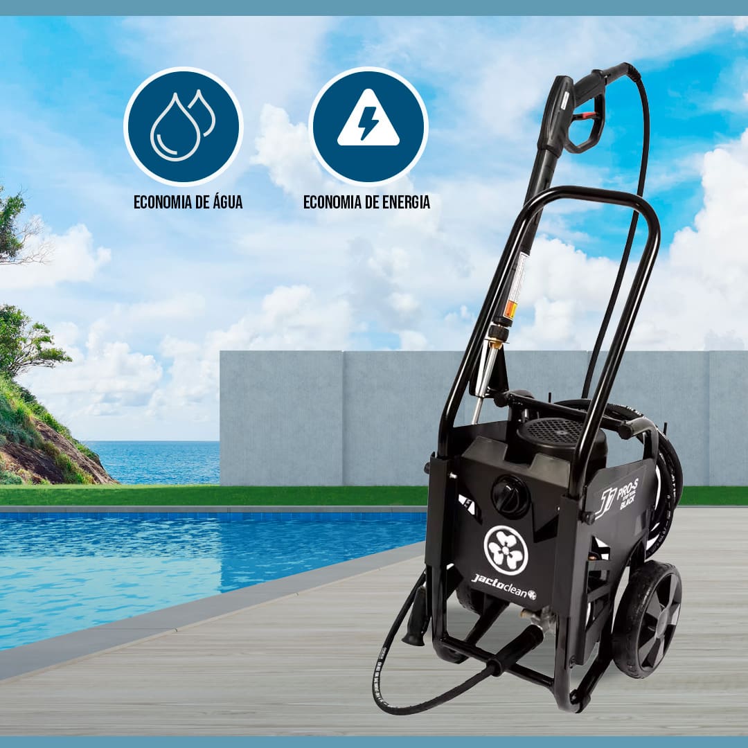Lavadora de Alta Pressão Jacto J7 Pro-S Black