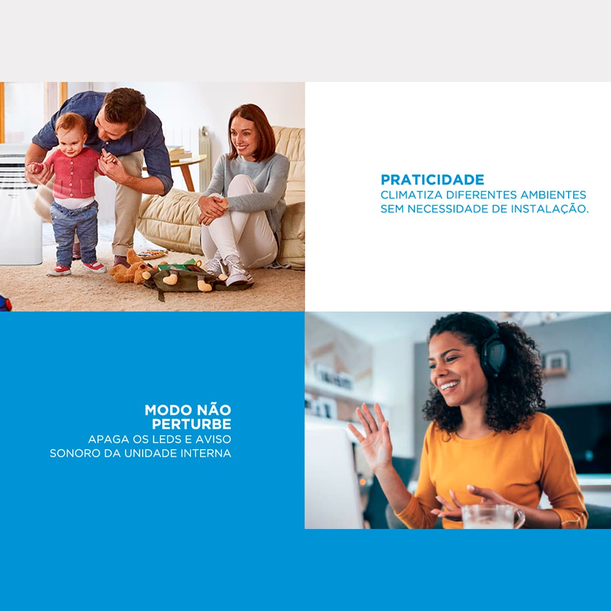 Ar Condicionado Portátil  Midea 1200