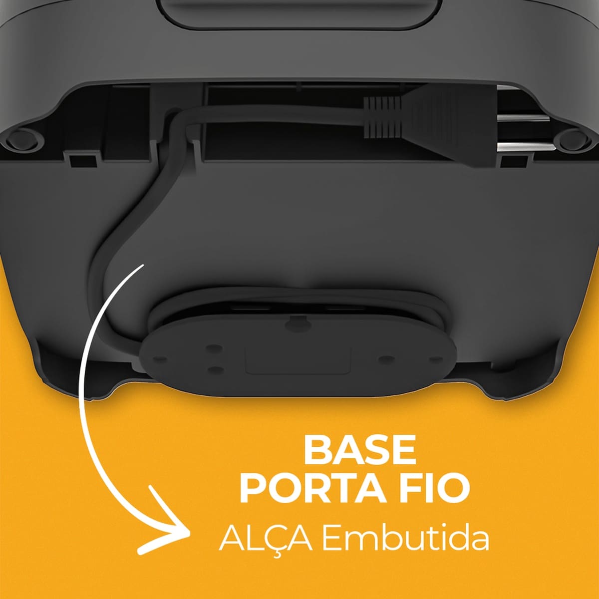 Sanduicheira Elétrica Cadence Click 750W com Botão Liga e Desliga