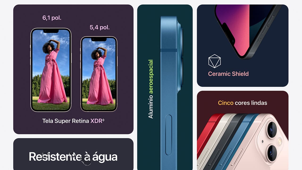 iPhone 13 Apple 256GB Rosa