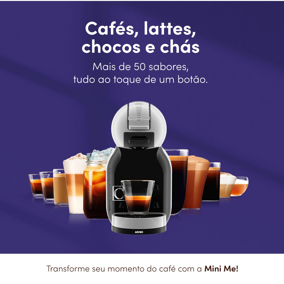 Dolce Gusto Mini Me Cinza e Preta