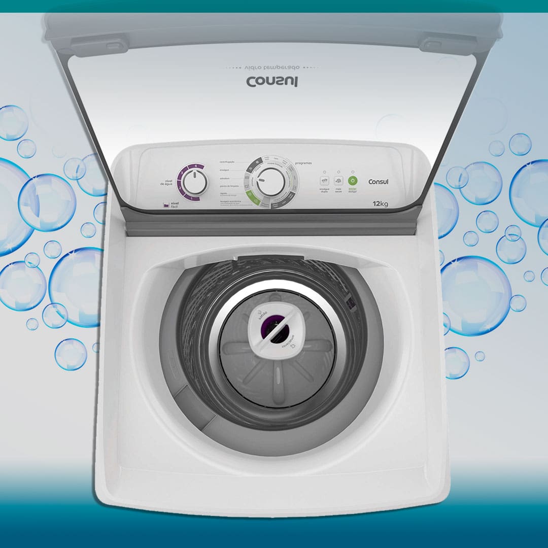 Lavadora de Roupas Consul CWH12AB 12kg capacidade
