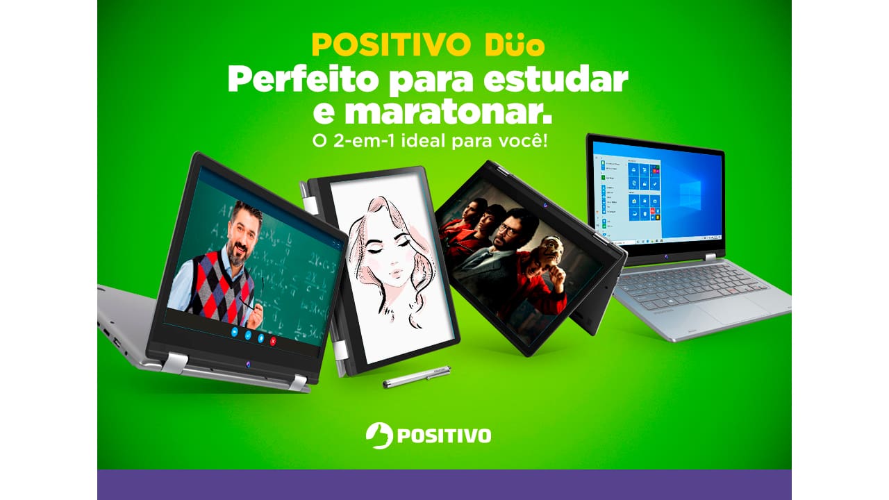 Notebook Positivo Duo C464C
